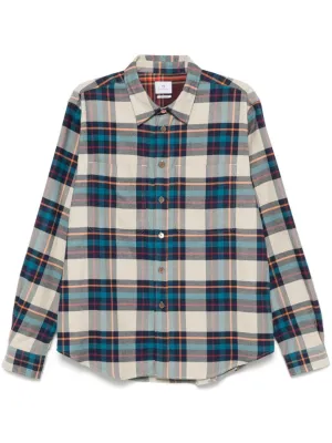 Checked cotton shirt