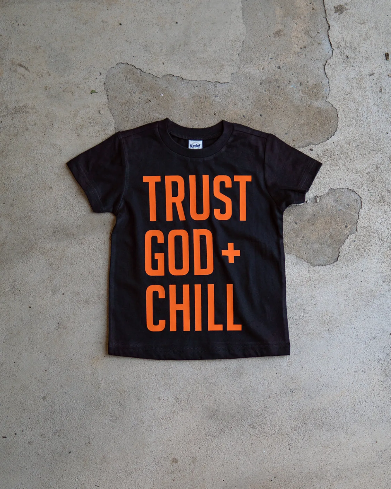 (CLEARANCE) Trust God   Chill Kids T Shirt