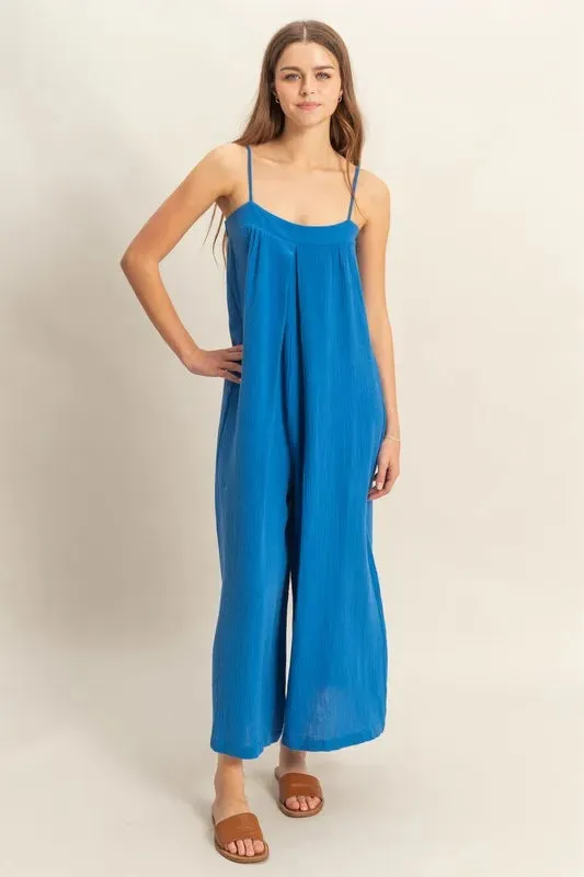 Crystal Flowy Cami Jumpsuit