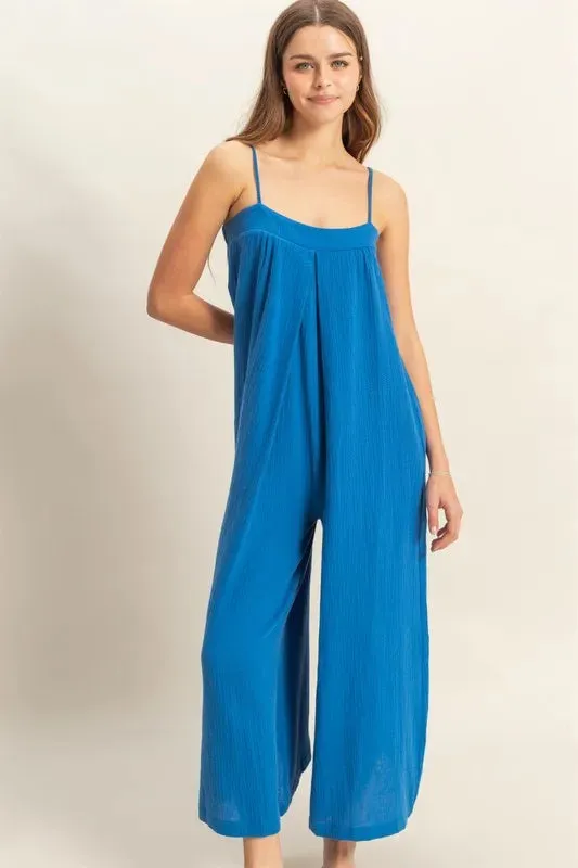 Crystal Flowy Cami Jumpsuit
