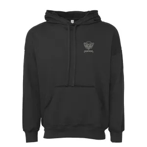 Death Moth Raw Seam Lightweight Hoodie