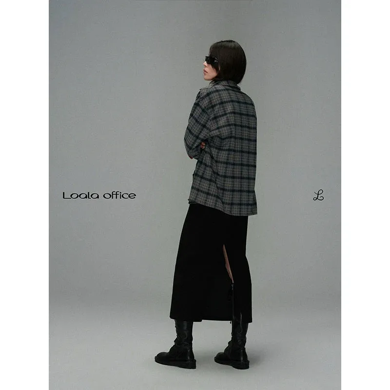 Deconstructionist Denim Patchwork Skirt
