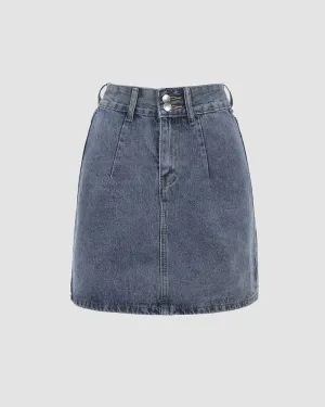 Denim For Days Skirt