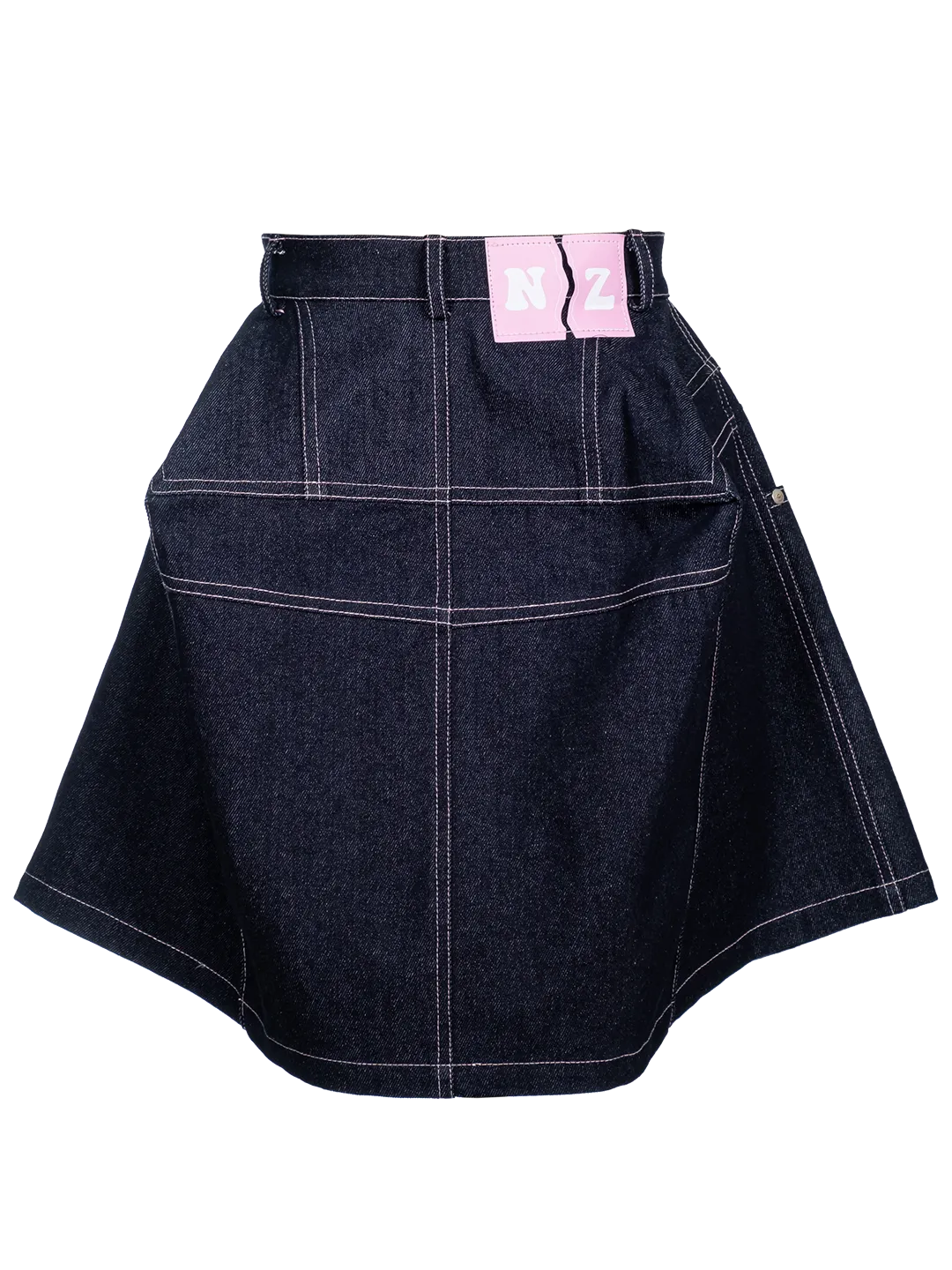 Denim Full Skirt