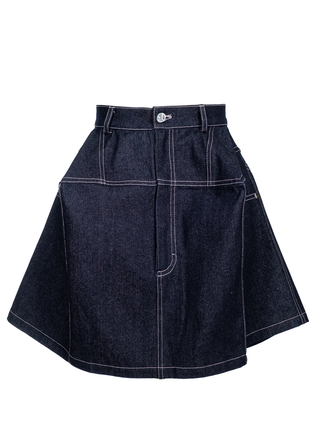 Denim Full Skirt