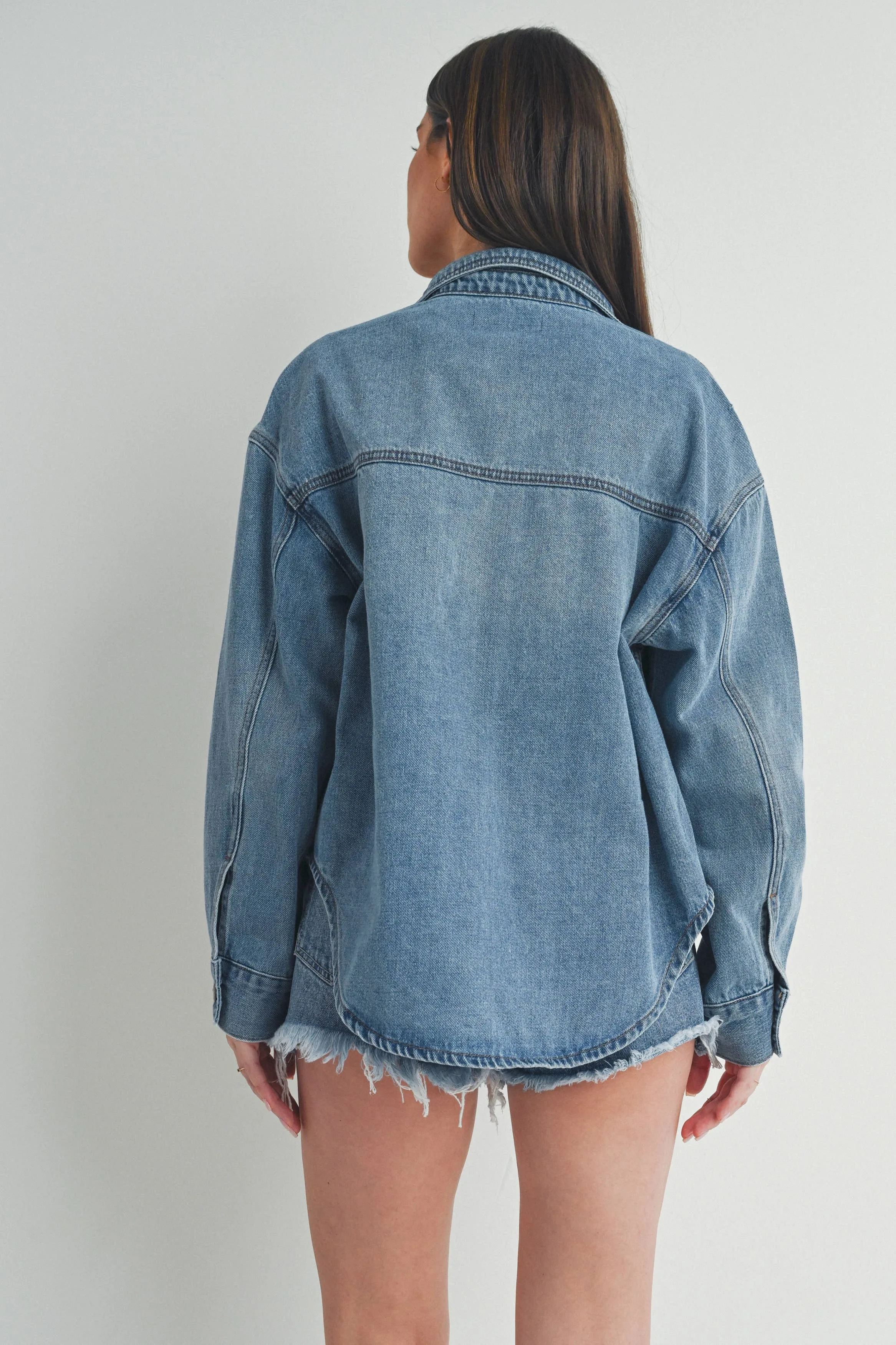 Denim Shacket