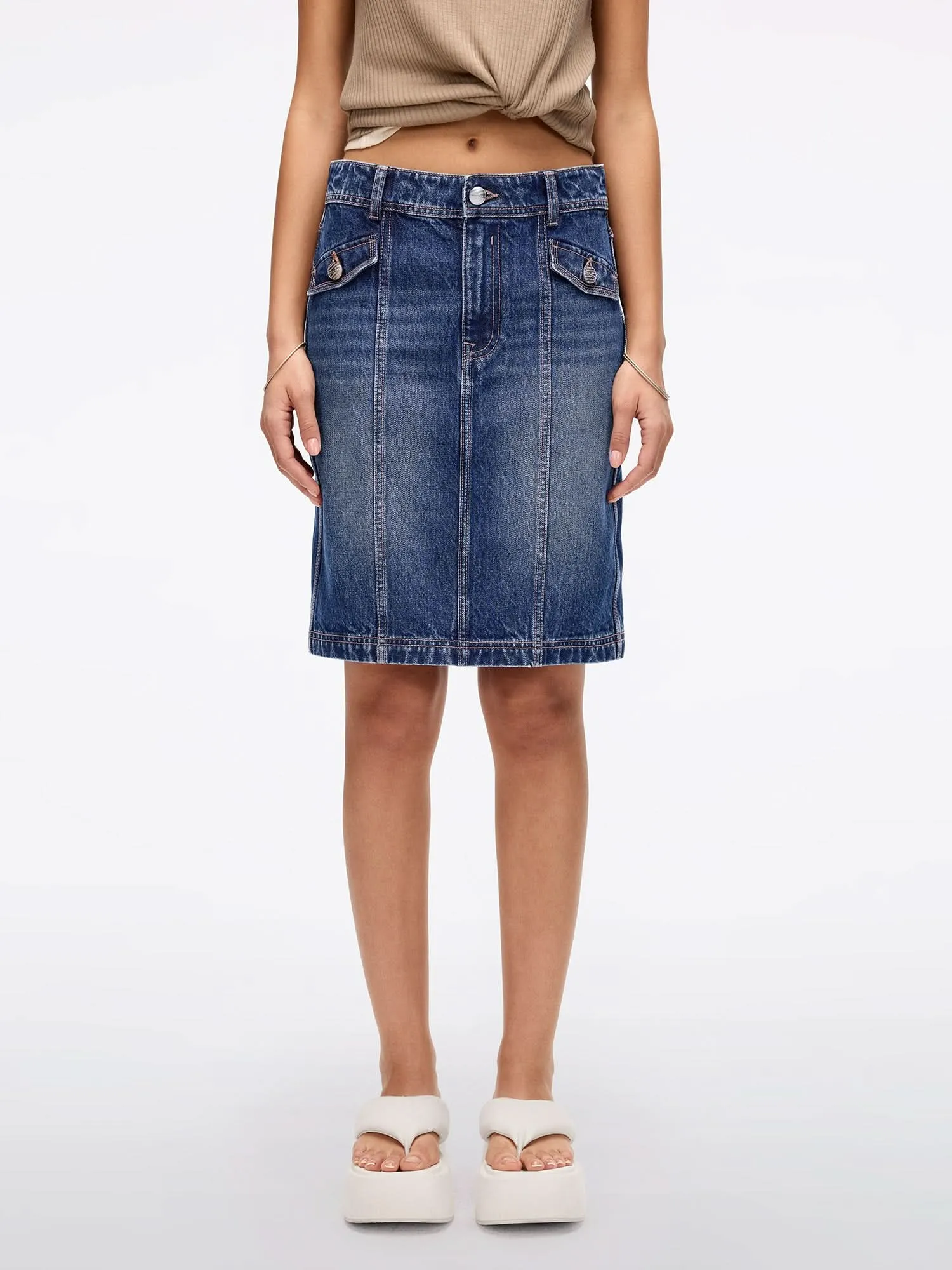 Denim Skirt