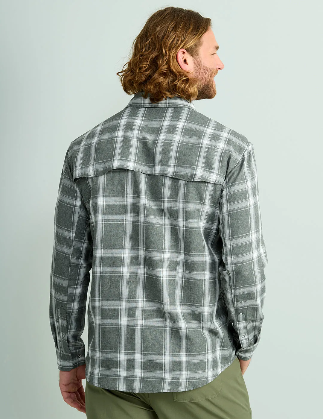 Diamond Back Plaid Button-Down