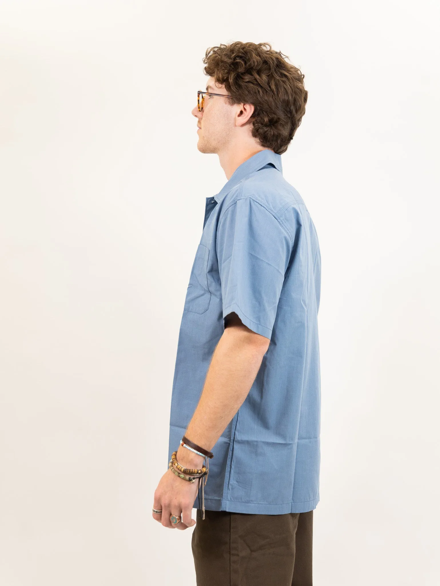 Dickies Skateboarding Waynesboro Shirt - Cornet Blue Chambray