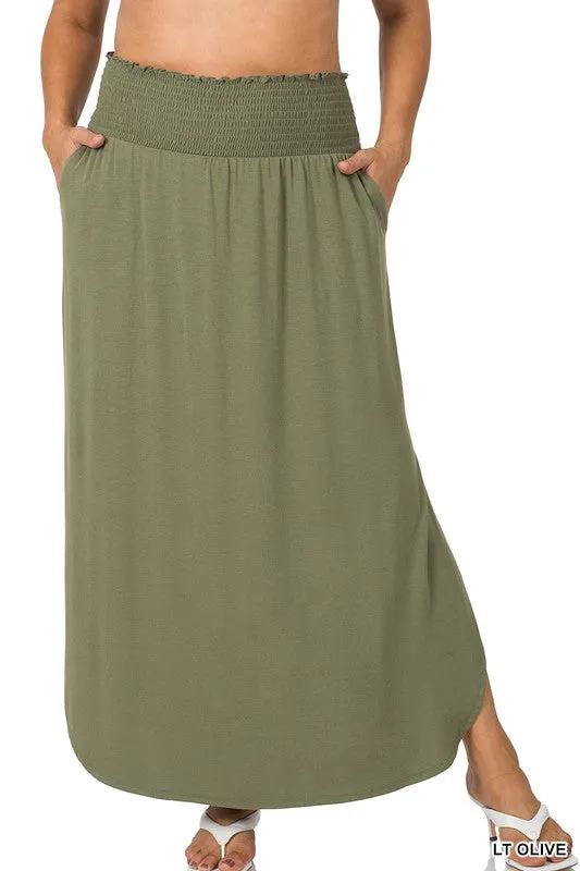 Don't Walk Away Maxi Skirt - Final Sale
