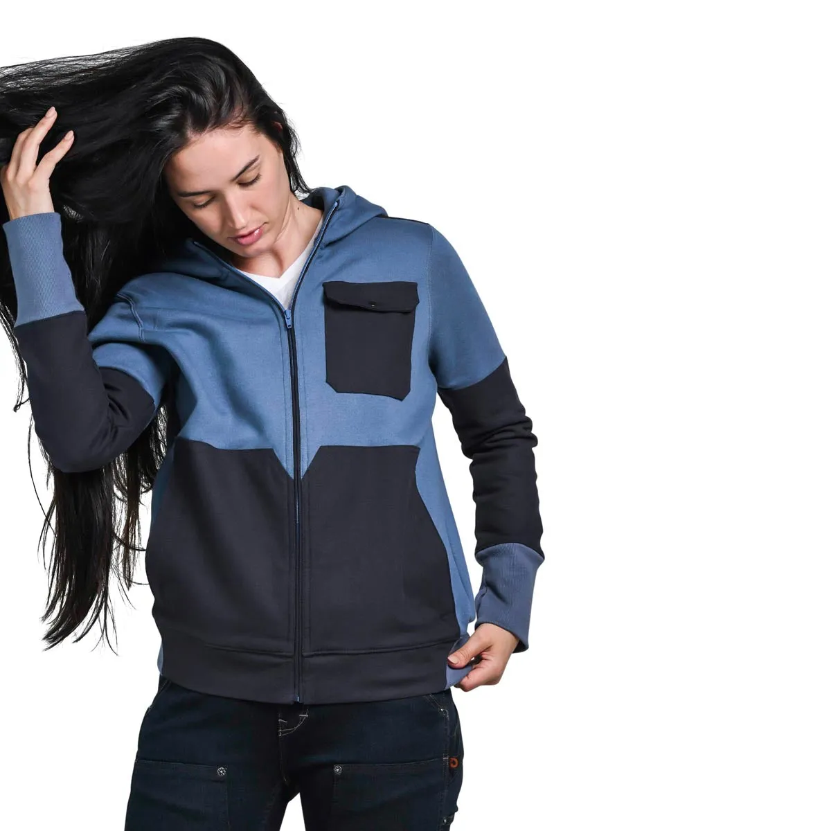 Dovetail Workwear DWS23ZH3 Women's Rugged Zip Hoodie
