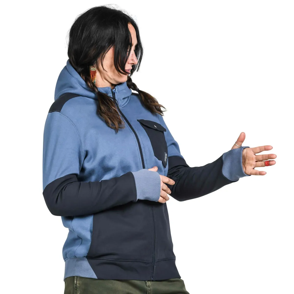 Dovetail Workwear DWS23ZH3 Women's Rugged Zip Hoodie