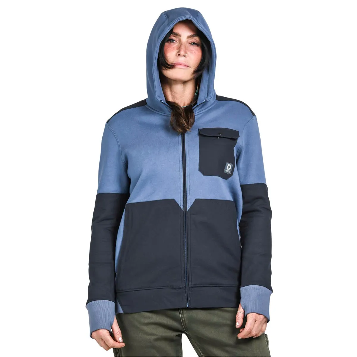 Dovetail Workwear DWS23ZH3 Women's Rugged Zip Hoodie