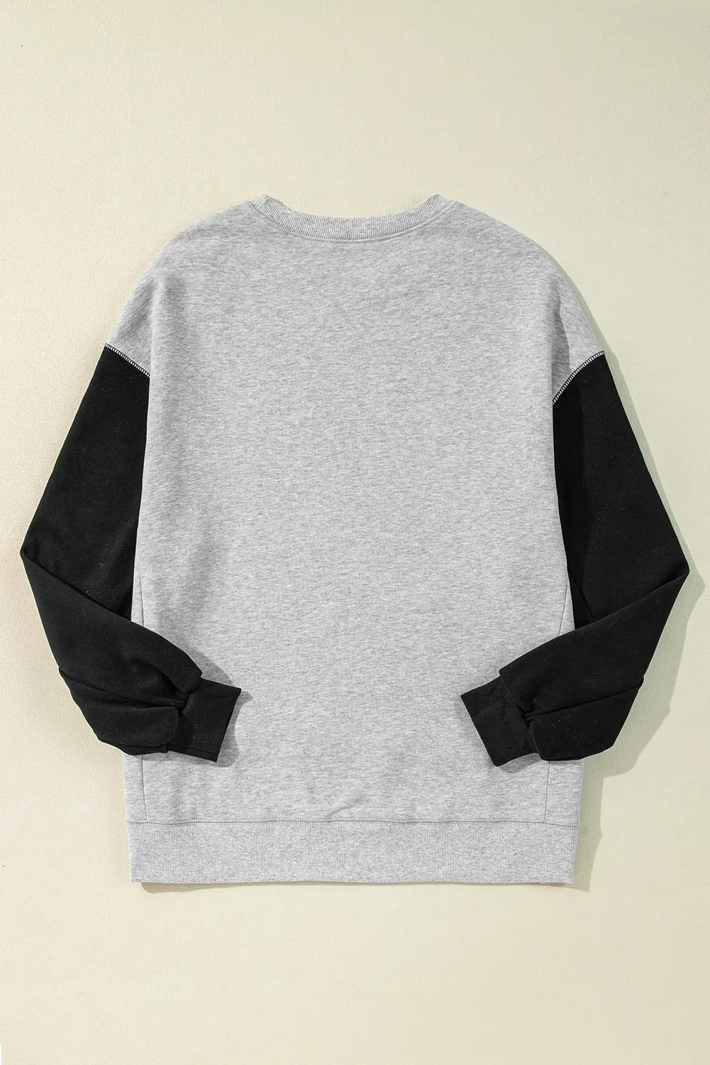 Drop Shoulder Pullover Sweatshirt
