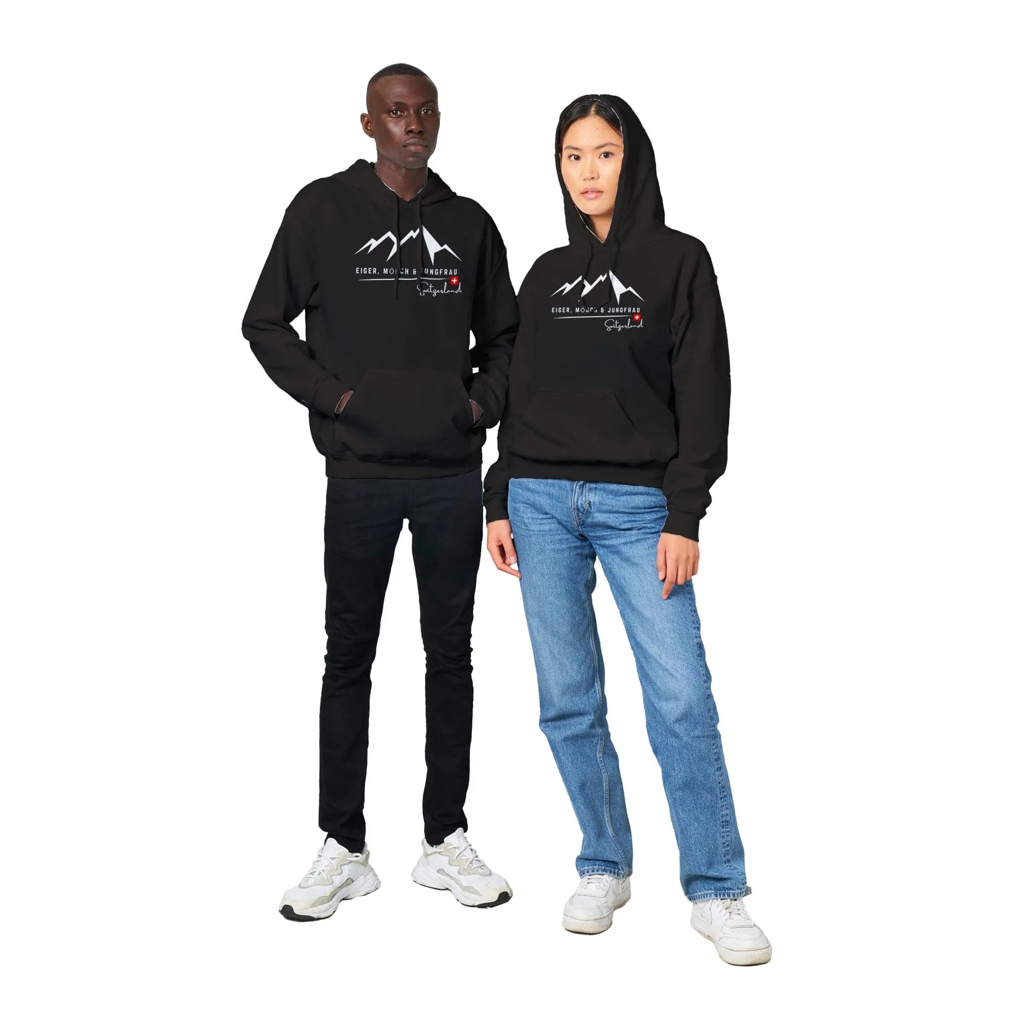 Eiger, Mönch & Jungfrau - Switzerland | Classic Unisex Pullover Hoodie