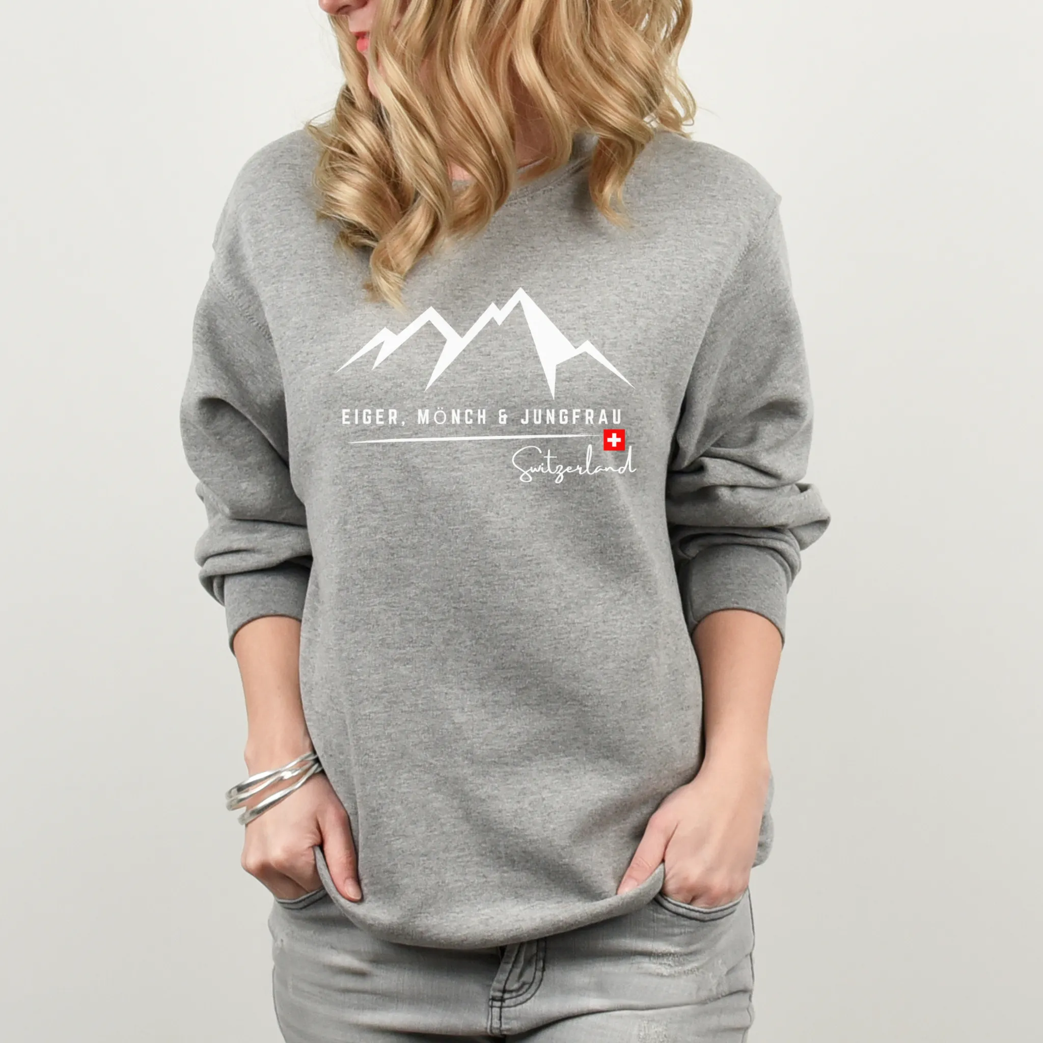 Eiger, Mönch & Jungfrau - Switzerland | Classic Unisex Pullover Hoodie