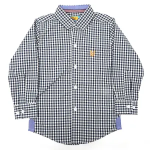 Eminent Boys Full Sleeves Casual Shirt - Navy Blue