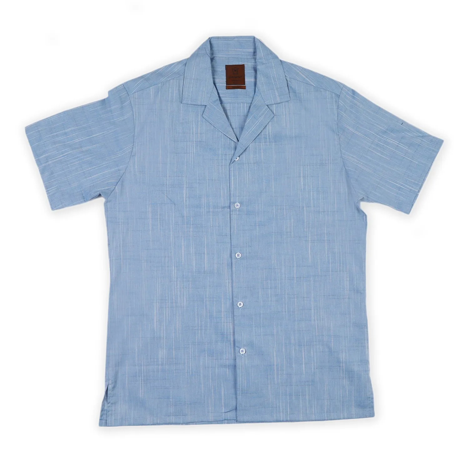 Eminent Men's Casual Half Sleeves Shirt - Blue