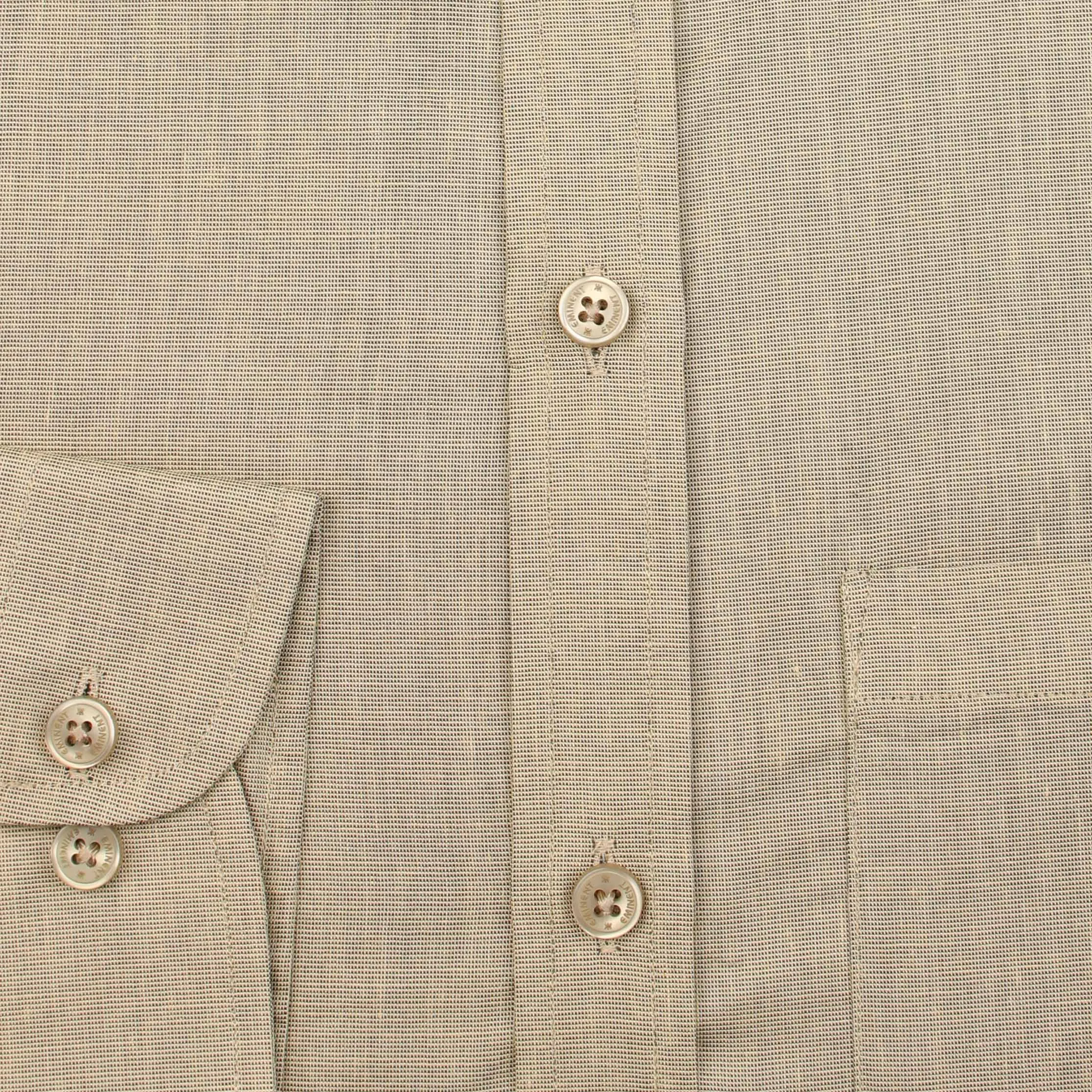 Eminent Men's Chambray Shirt - Beige