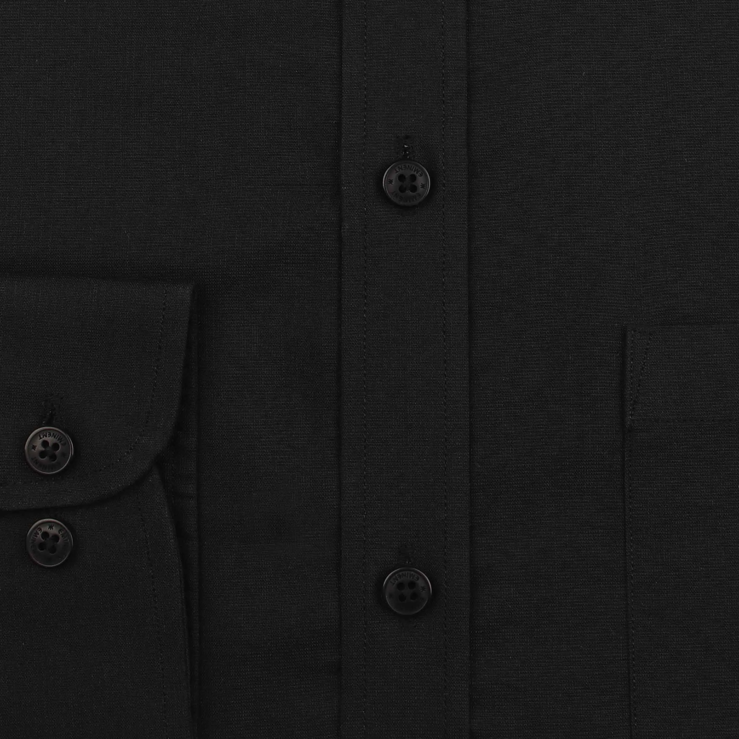 Eminent Men's Chambray Shirt - Black