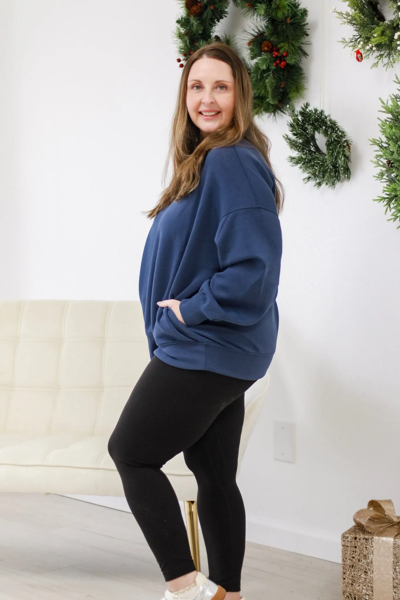Everyday Scuba Pullover in Marlin Blue