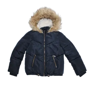Faux Fur Lined Coat