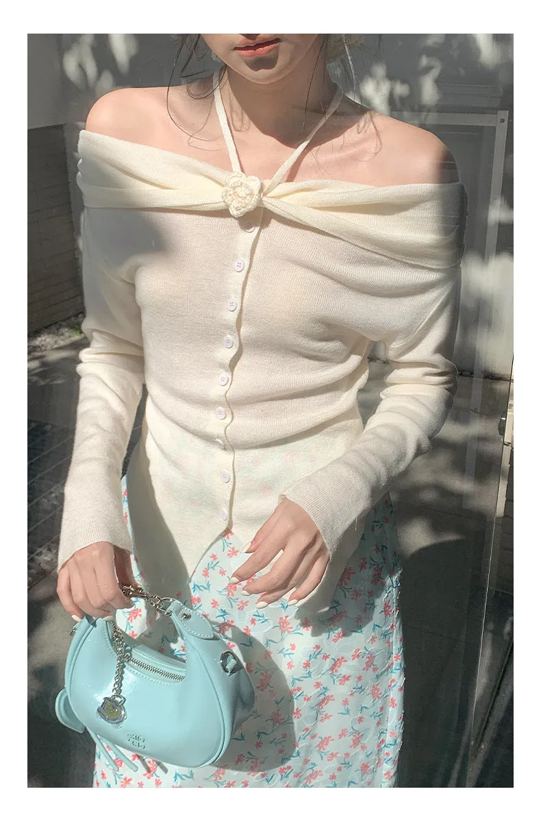 Floral A-line Skirt