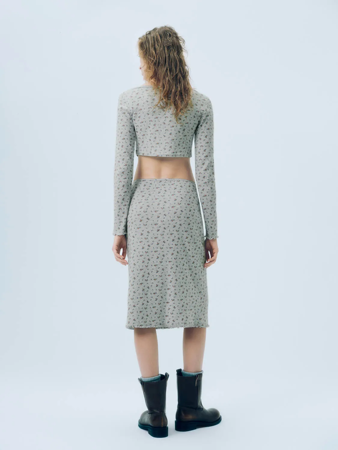 Floral A-Line Skirts