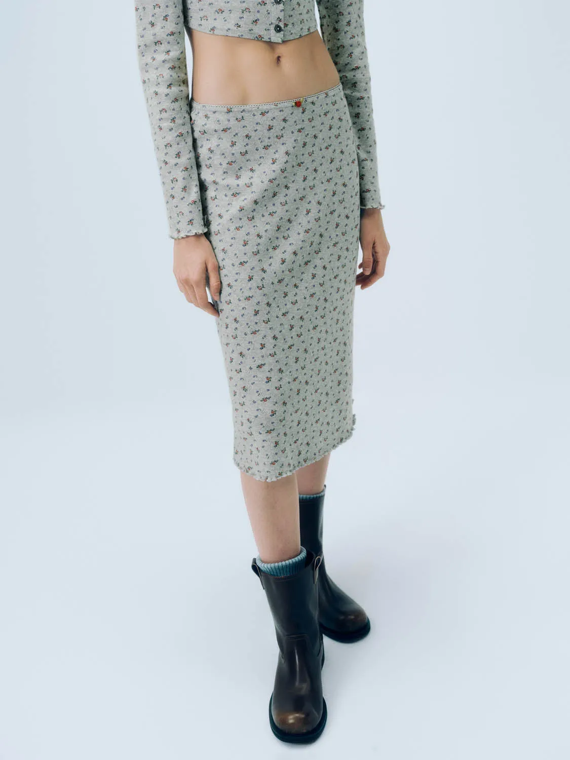 Floral A-Line Skirts