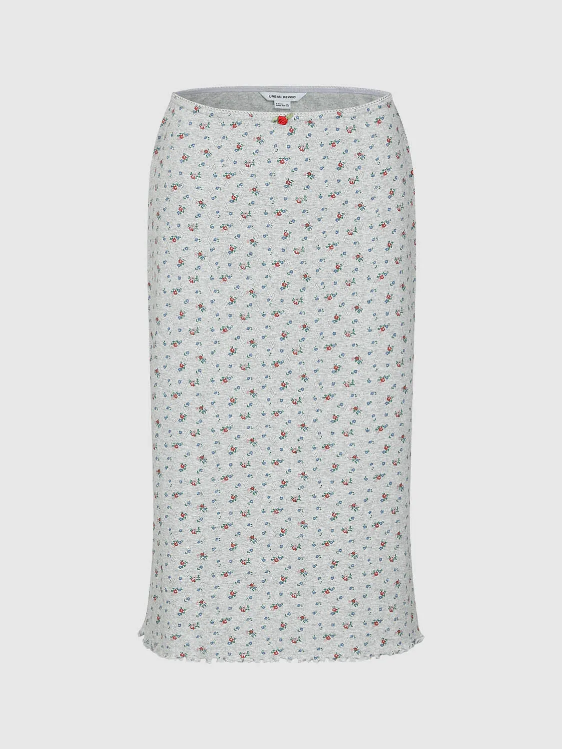 Floral A-Line Skirts