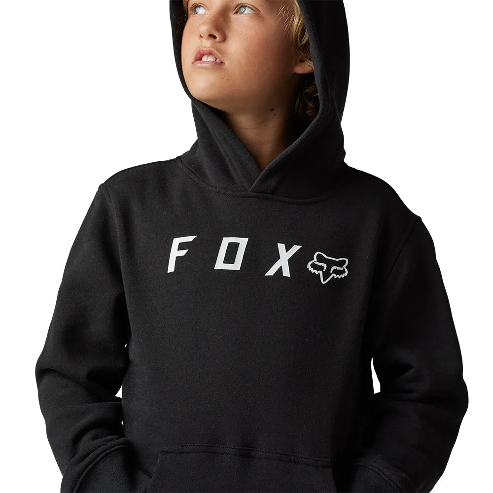 FOX YOUTH ABSOLUTE PULLOVER FLEECE HOODY [BLACK]