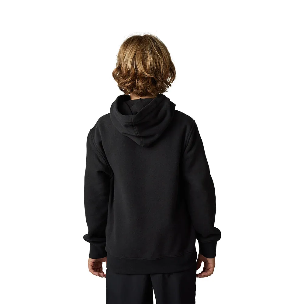 FOX YOUTH ABSOLUTE PULLOVER FLEECE HOODY [BLACK]