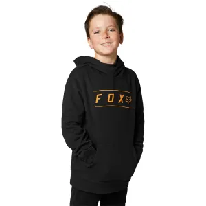 FOX YOUTH PINNACLE PULLOVER FLEECE HOODY [BLACK]
