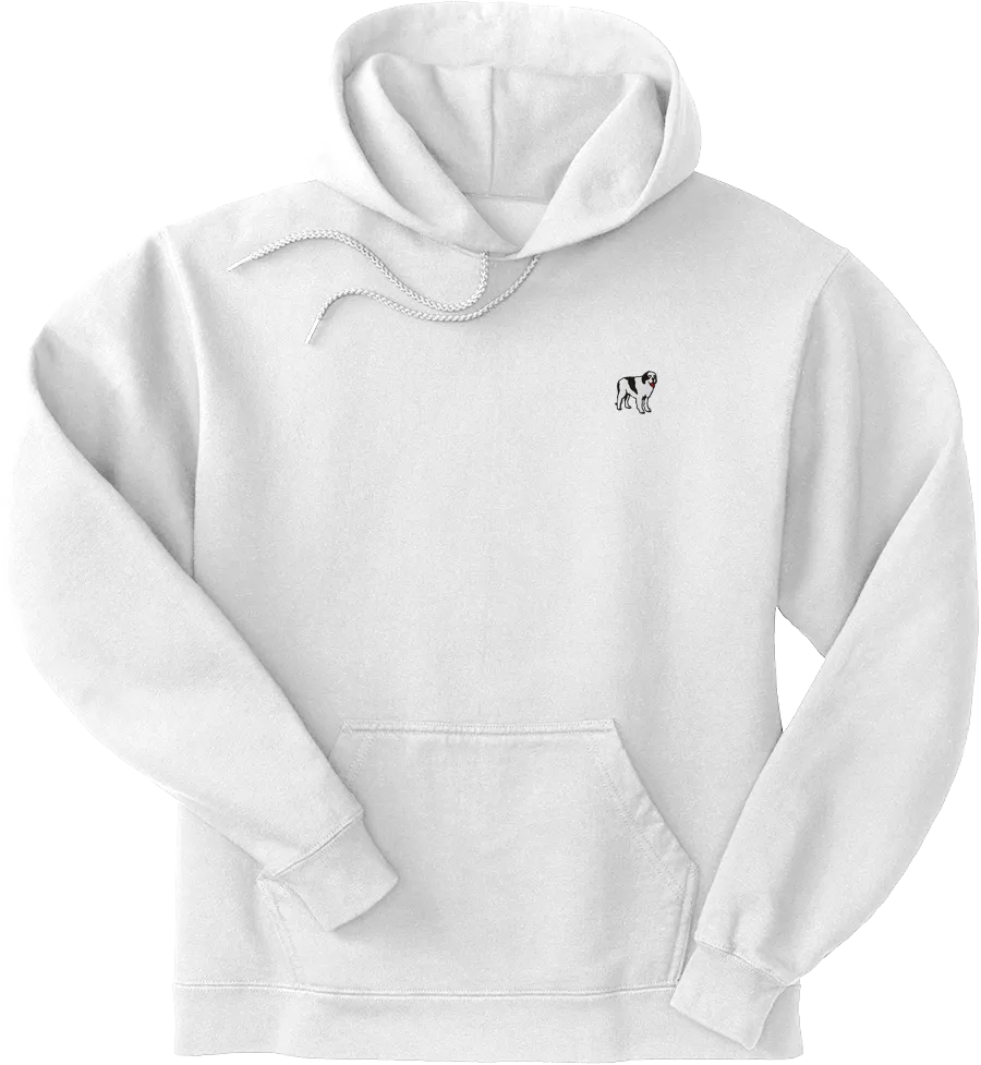 French Terry Fleece Embroidered Hoodie