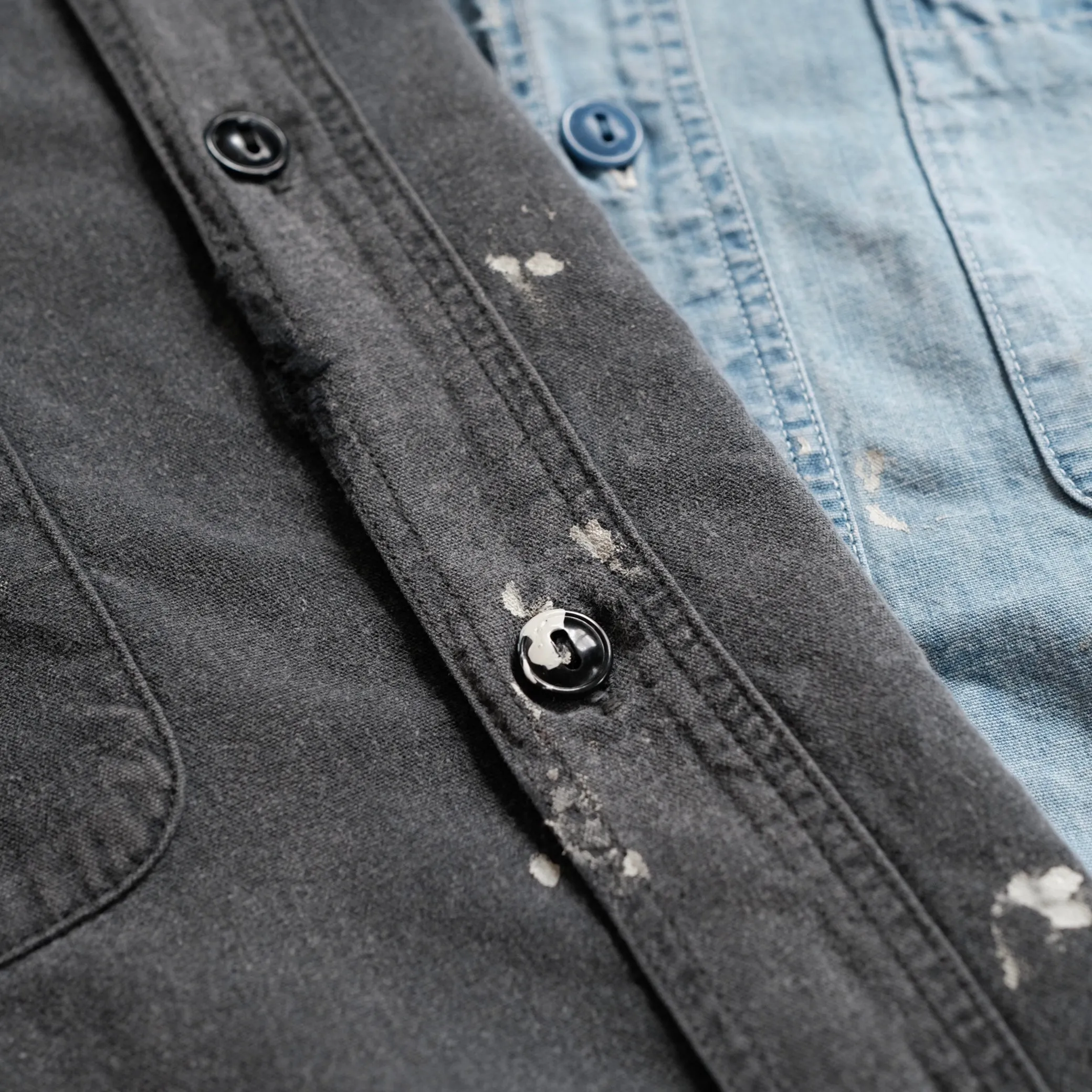 FULL COUNT Chambray Work Shirt (Aging)