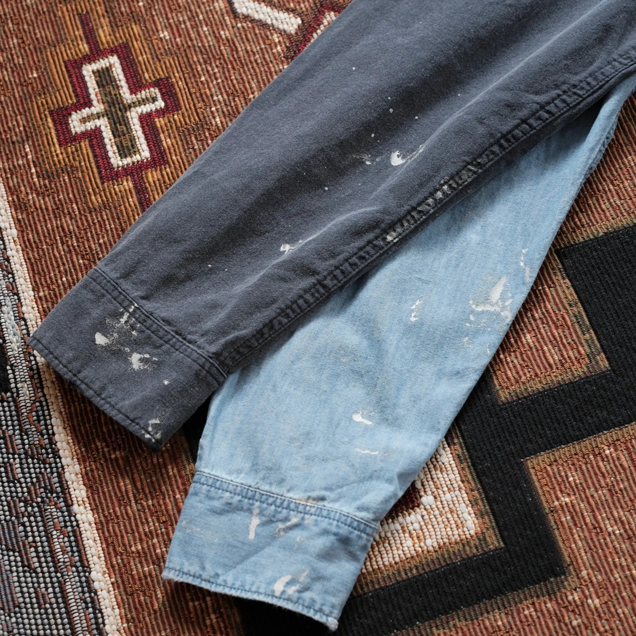 FULL COUNT Chambray Work Shirt (Aging)