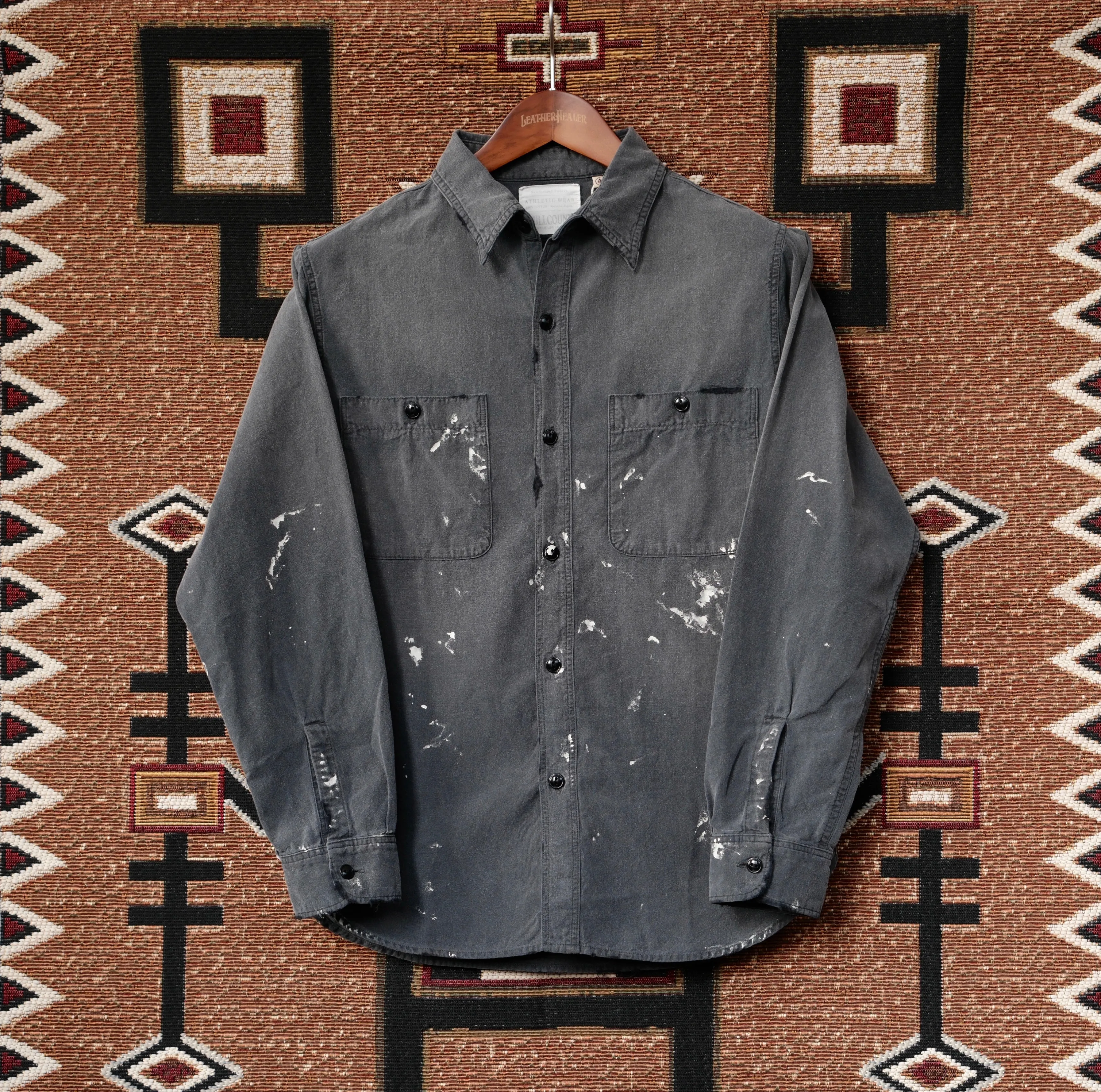 FULL COUNT Chambray Work Shirt (Aging)
