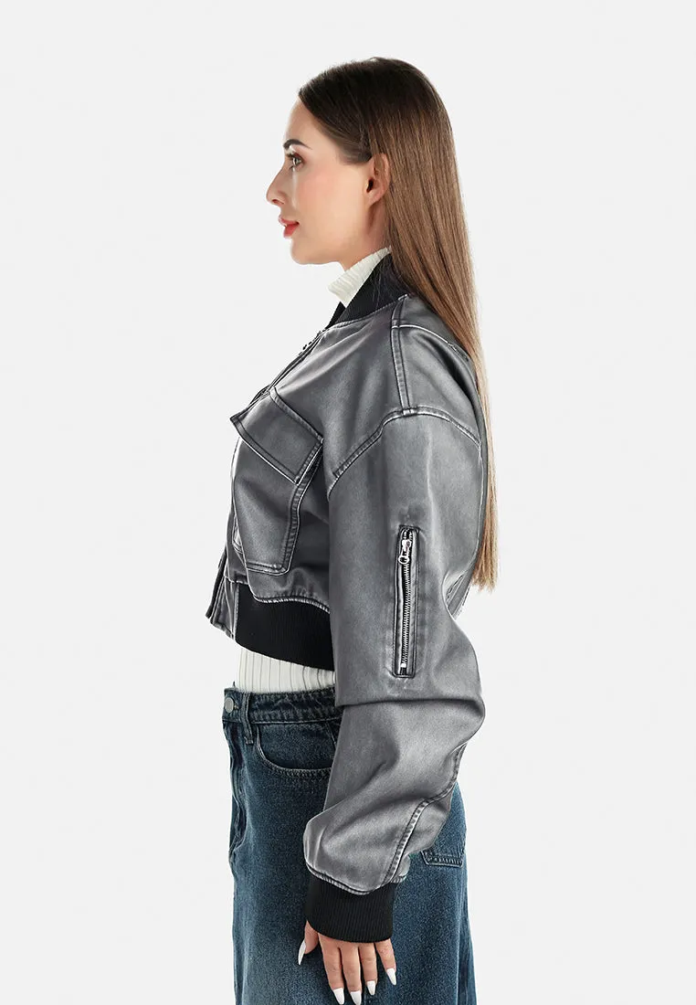 Full-Sleeved Flap Pockets Jacket By RUW