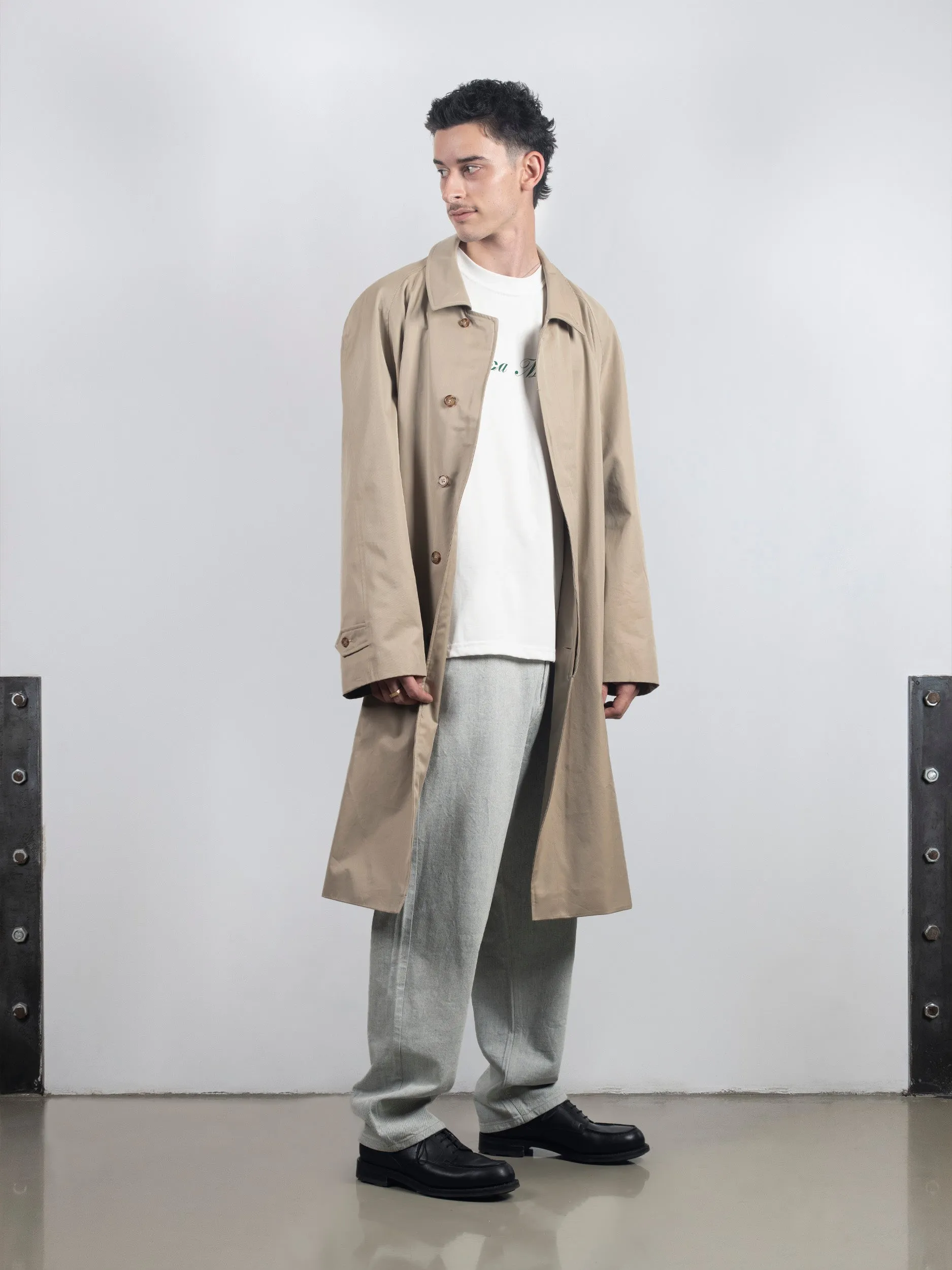Gabardine Trench Coat