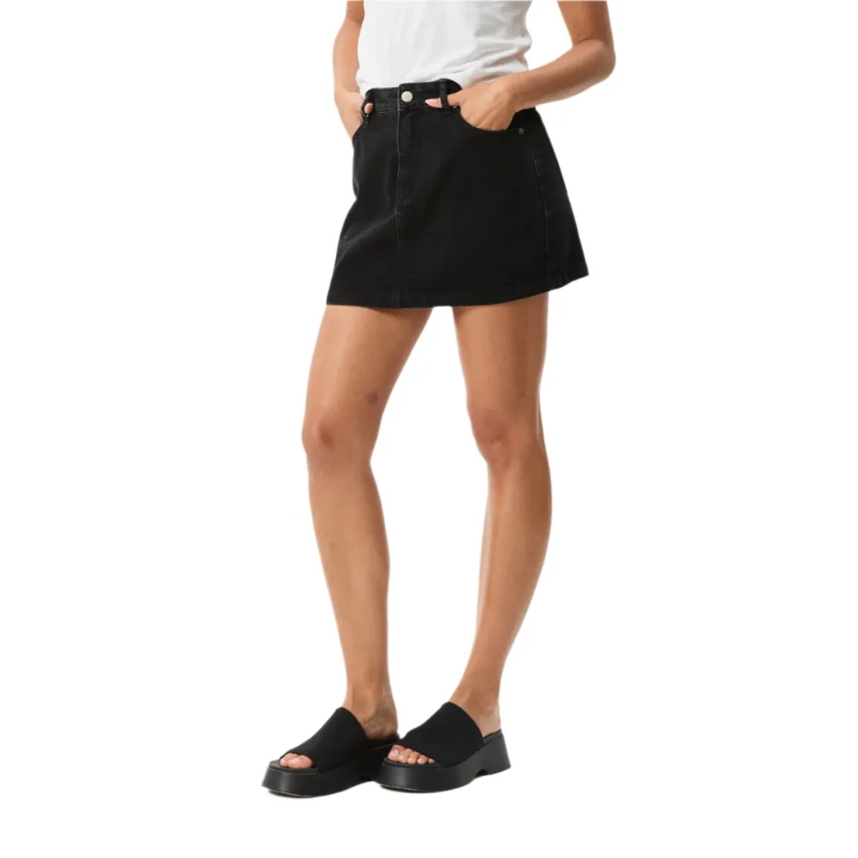 Georgia Organic Denim Skirt