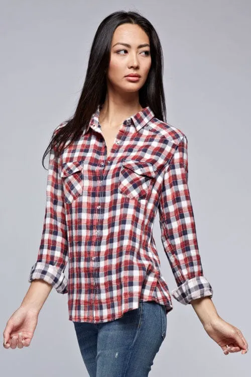 Gwen Plaid Shirt