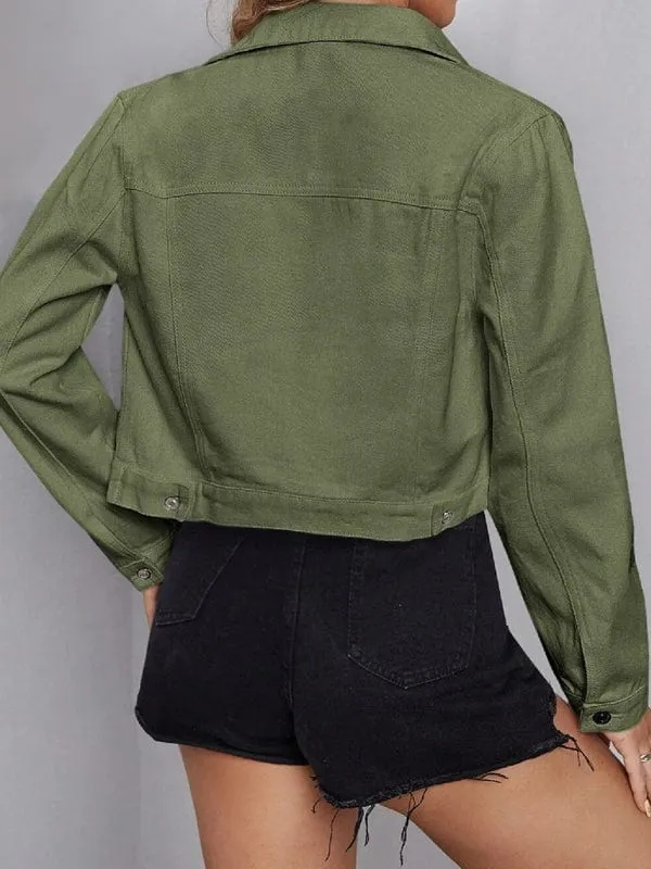 GYPSY GIRL - Casual Denim Short Jacket
