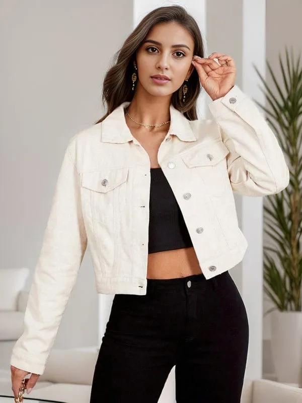 GYPSY GIRL - Casual Denim Short Jacket