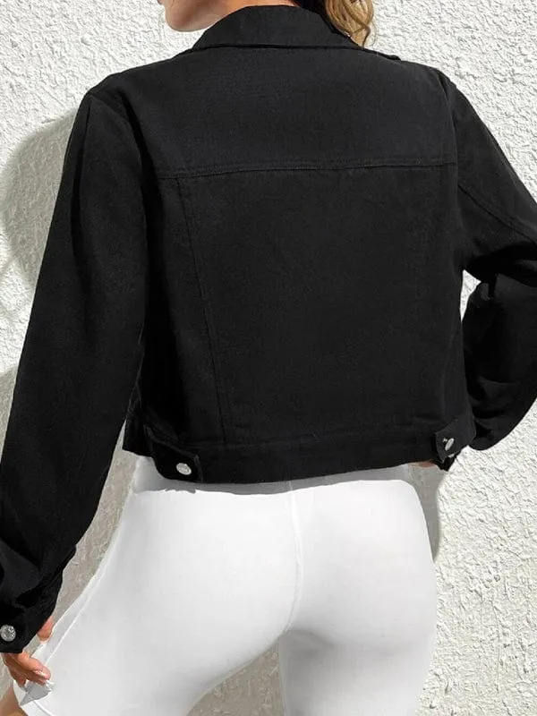 GYPSY GIRL - Casual Denim Short Jacket