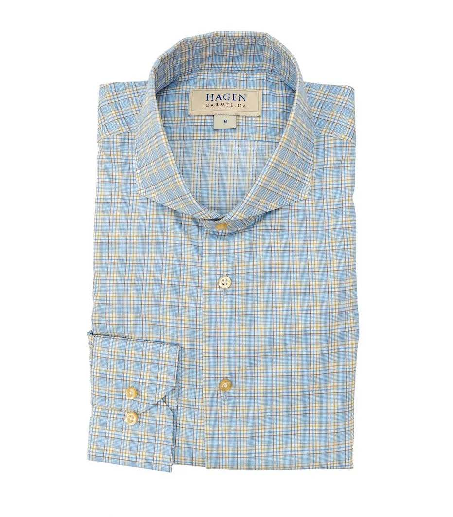Hagen Ocean City Plaid Shirt
