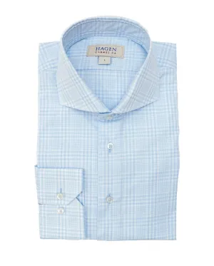 Hagen Shirt Sky City Glen Plaid
