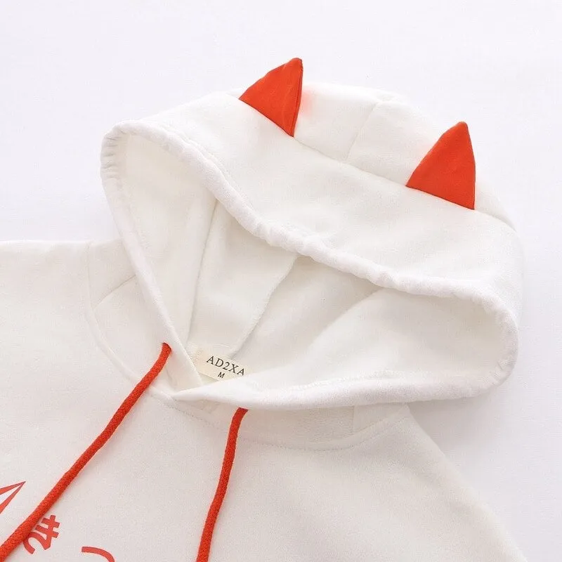 Harajuku Cute Fox Print Sweatshirts