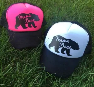 Hats { Mama bear hair don’t care } 3 styles.
