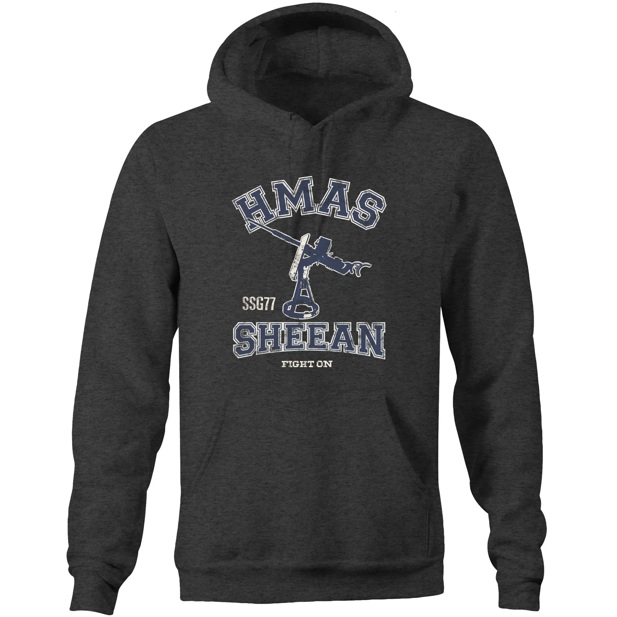 HMAS Sheean SSG77 Men's Hoodie (Style Alpha)