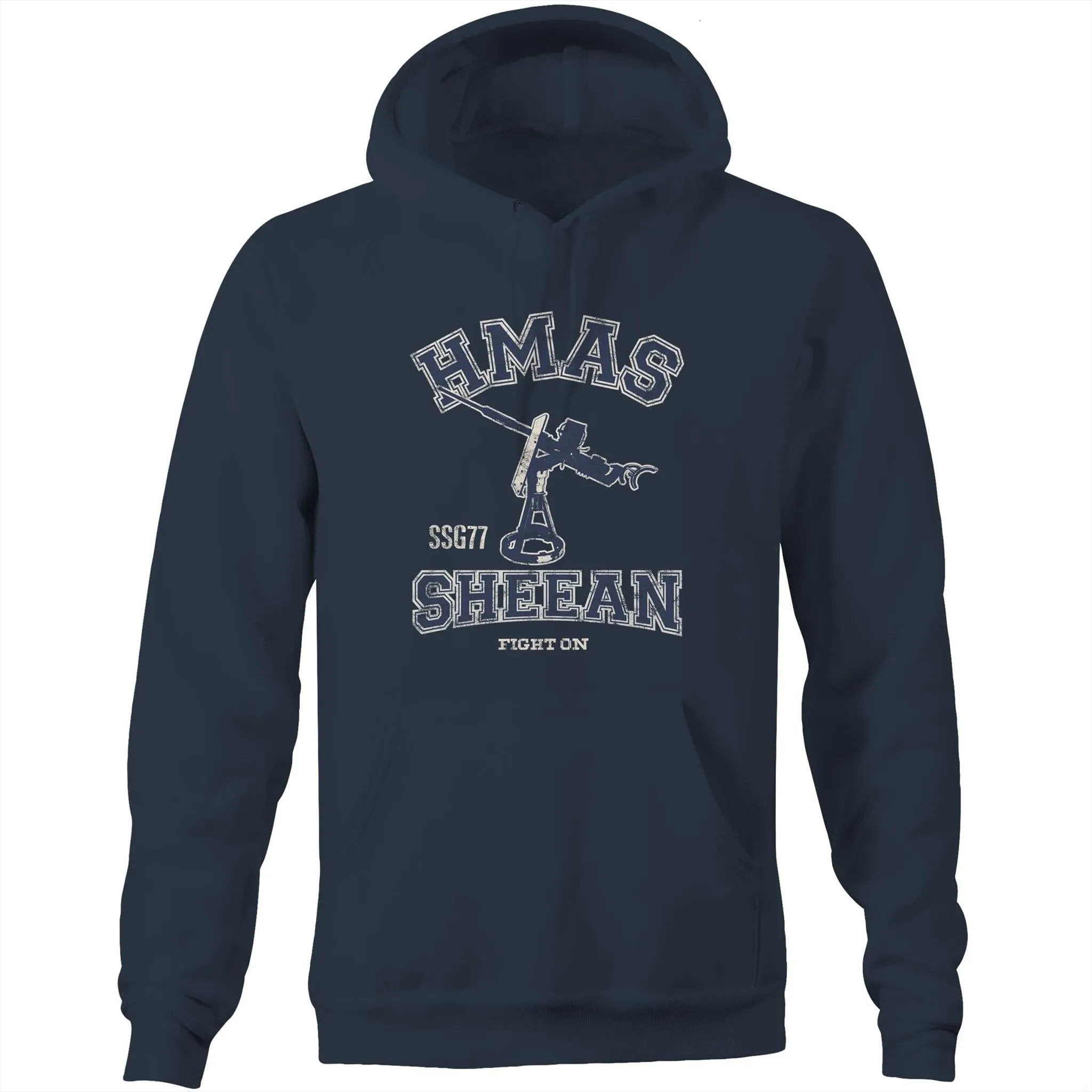 HMAS Sheean SSG77 Men's Hoodie (Style Alpha)